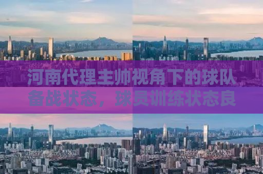 河南代理主帅视角下的球队备战状态，球员训练状态良好，备战细节待完善