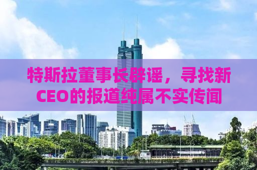 特斯拉董事长辟谣，寻找新CEO的报道纯属不实传闻
